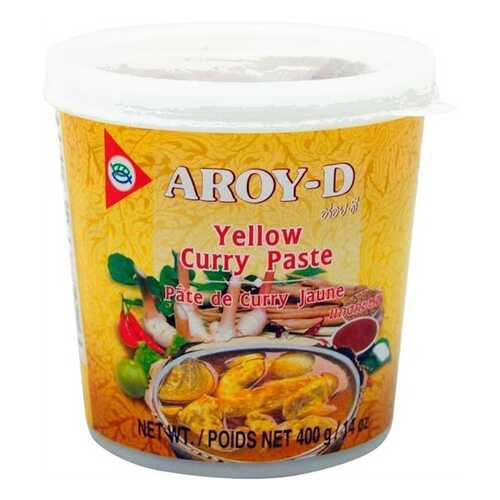 Соус-паста Aroy-D карри желтая 400 г в Глобус