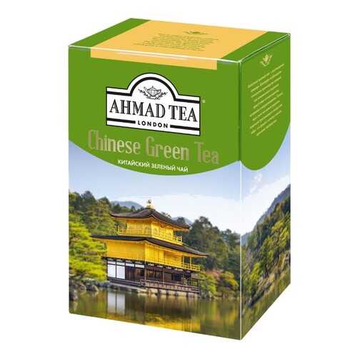 Чай Ahmad Tea китайский листовой зеленый 100 г в Глобус