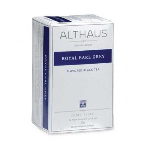 Чай Althaus Royal Earl Grey Deli Pack 20*1.75 г в Глобус