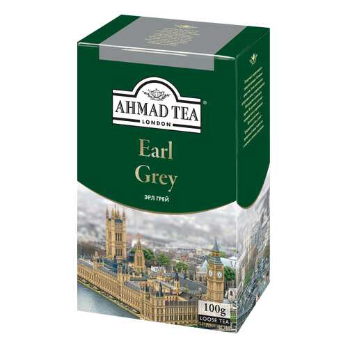 Чай черный Ahmad Tea earl grey 100 г в Глобус
