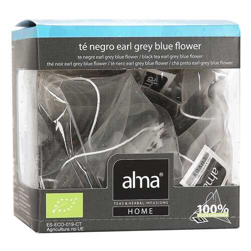 Чай черный Alma Home Organic эрл грей 15*1.86г в Глобус