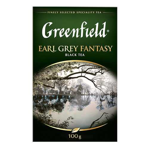 Чай черный листовой Greenfield Earl Grey Fantasy 100 г в Глобус