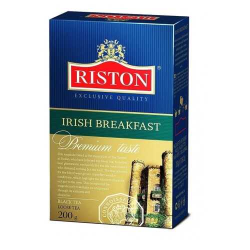 Чай черный листовой Riston ирландский завтрак 200 г в Глобус