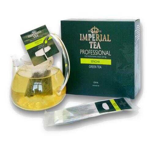 Чай Imperial Tea Professional Сенча зеленый мелколистовой 20 сашетов в Глобус