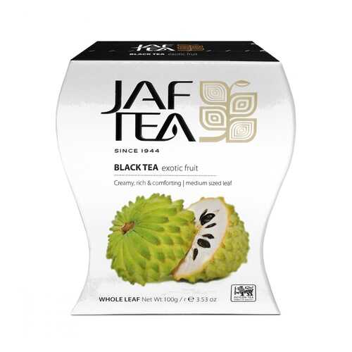 Чай Jaf Tea Exotic Fruit черный листовой с саусепом 100 г в Глобус
