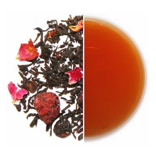 Чай Tea.ru Sweet Raspberries черный листовой c добавками 75 г в Глобус