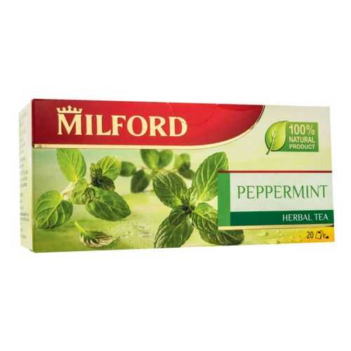 Чай травяной Milford peppermint 20 пакетиков в Глобус