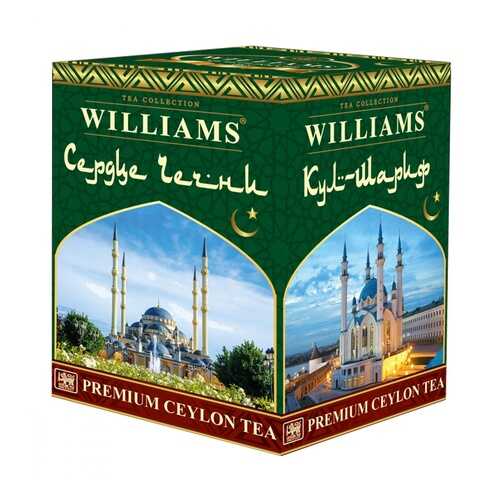 Чай Williams Mosque of Russia черный 125 г в Глобус