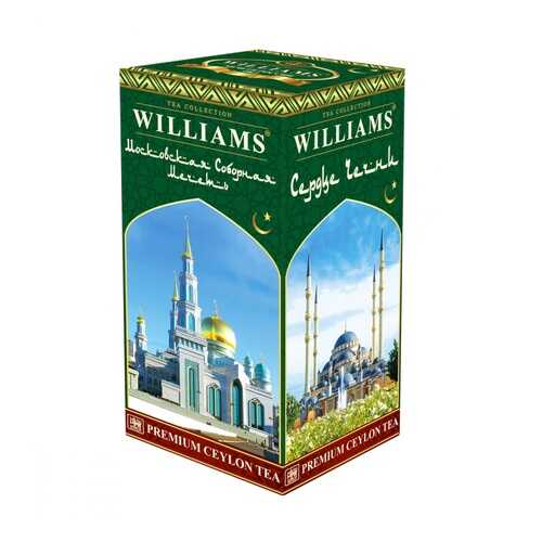 Чай Williams Mosque of Russia черный 200 г в Глобус