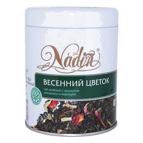 Чай зеленый листовой Nadin весенний цветок 75 г в Глобус