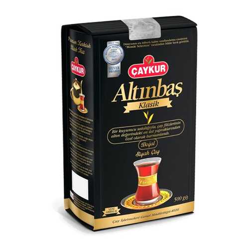 Турецкий черный чай Caykur Altinbash 500 г в Глобус