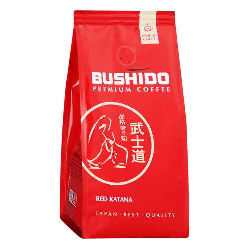 Кофе Bushido Red Katana молотый 227 г в Глобус