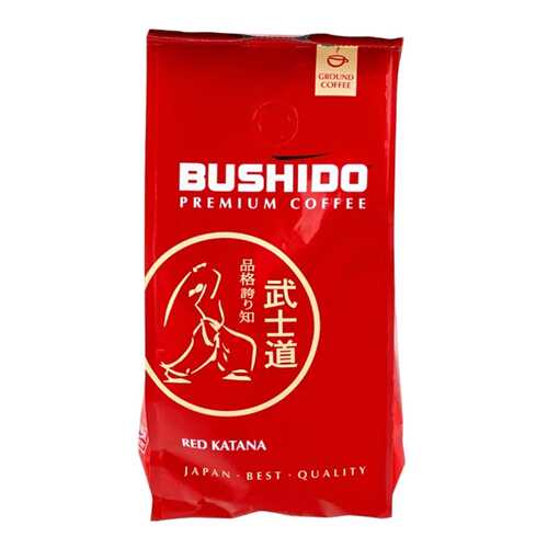 Кофе Bushido Red Katana в зернах 227 г в Глобус