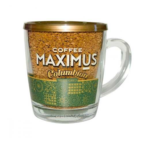 Кофе Maximus Columbian растворимый 70 г в Глобус