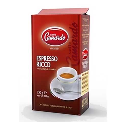 Кофе молотый Camardo Espresso Ricco 250 г в Глобус