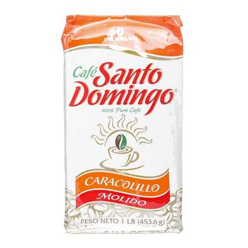 Кофе молотый Santo Domingo caracolillo 454 г в Глобус