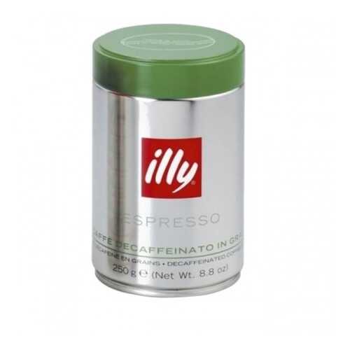 Кофе в зернах ILLY deca без кофеина 250 г в Глобус