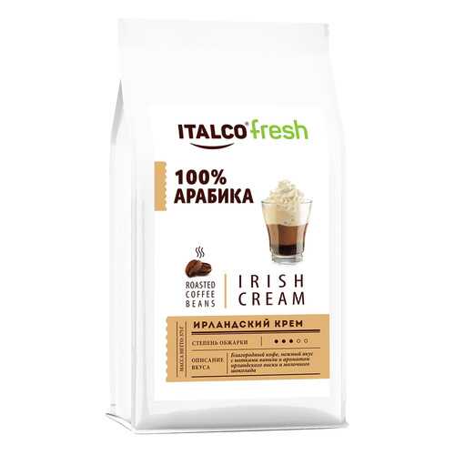 Кофе в зернах ITALCO Ирландский крем (Irish cream) ароматизированный, 350 г в Глобус
