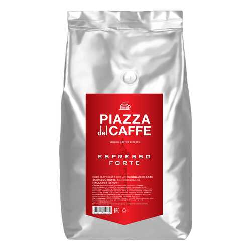Кофе в зернах Piazza del Caffe Espresso Forte 1 кг в Глобус