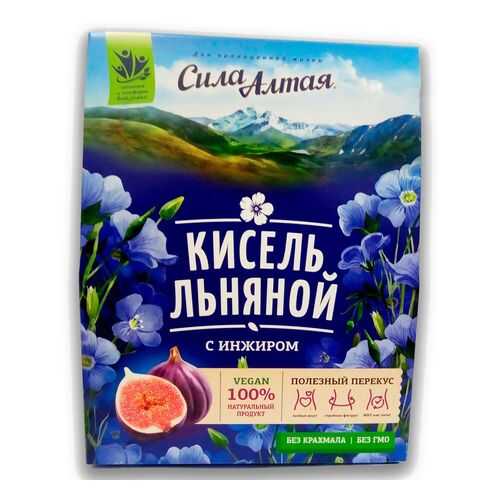 Кисель Специалист льняной с инжиром 150 г в Глобус