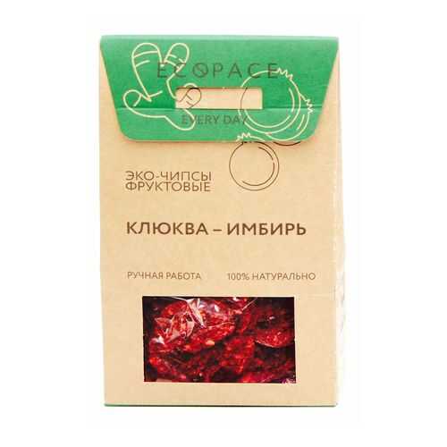Эко-чипсы фруктовые Every day клюква-имбирь 40 г в Глобус