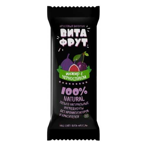Батончик фруктовый Витафрут с инжиром и черносливом 30 г в Глобус