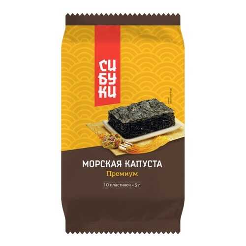 Морская капуста сушеная Сибуки премиум 5 г в Глобус