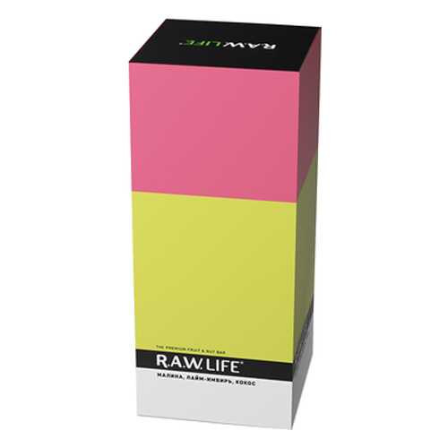 Набор Raw Life Mix, малина-лайм, лайм-имбирь, кокос Raw Life 141 г в Глобус