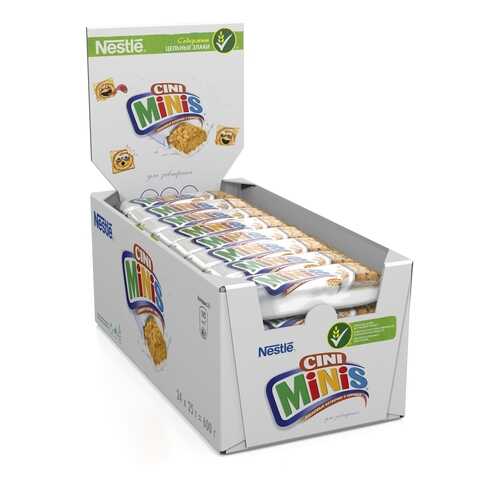 Злаковый батончик Nestle Cini Minis с корицей 24 шт по 25 г в Глобус
