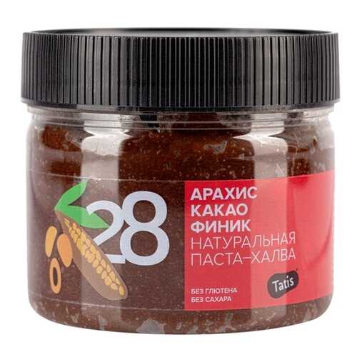 Арахисовая паста-халва Татис с какао 300 г в Глобус