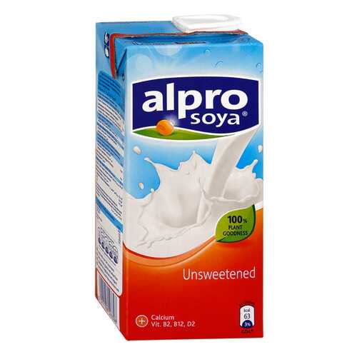 Напиток Alpro soya unsweetened без сахара без соли 1.8% 1 л в Глобус