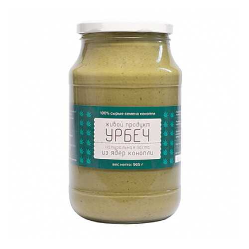 Урбеч из ядер конопли Живой продукт 965г в Глобус