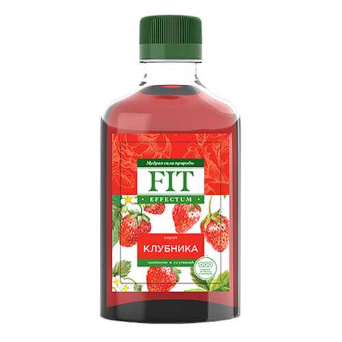 Сироп Fit Parad клубника 250 мл в Глобус