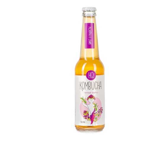 Комбуча Черный с чабрецом HQ Kombucha 330 мл, Россия в Глобус