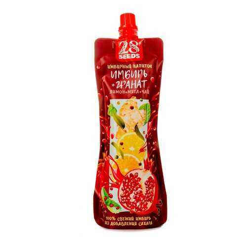Напиток безалкогольный 28SEEDS Имбирь + Гранат 0.25л Россия в Глобус