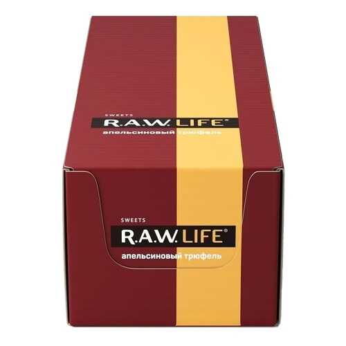 R.A.W. Life Sweets Конфеты (коробка 20шт) (Апельсиновый трюфель) в Глобус