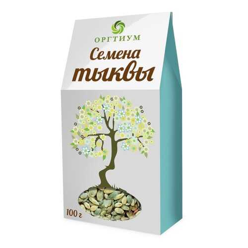 Тыквенные семечки Оргтиум очищенные экологические 100 г в Глобус
