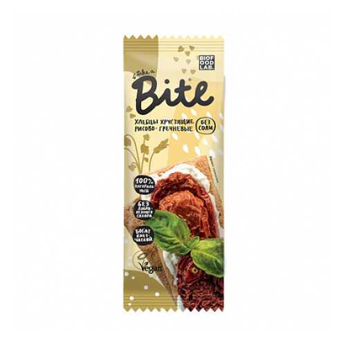 Хлебцы хрустящие рисово-гречневые, без соли Bite 30 г в Глобус