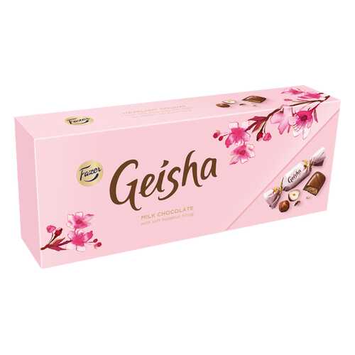 Конфеты Geisha из молочного шоколада с начинкой из тертого ореха 270 г в Глобус