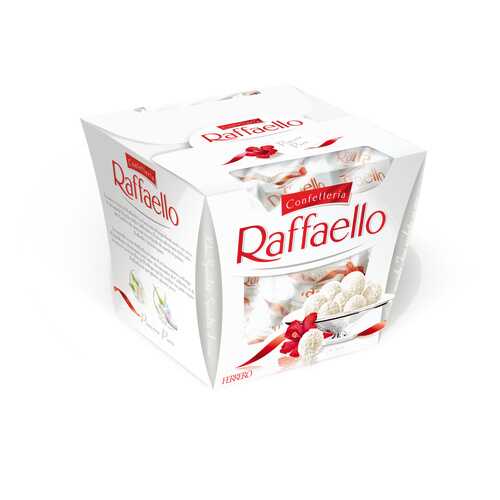 Конфеты Raffaello с цельным миндальным орехом в кокосовой обсыпке 150 г в Глобус