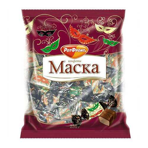 Конфеты Рот Фронт маска 250 г в Глобус