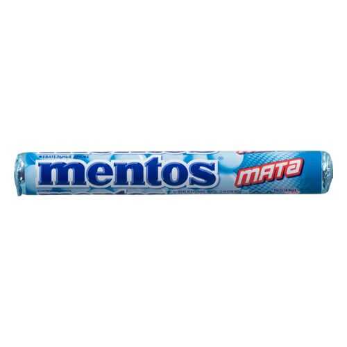 Конфеты жевательные Mentos мята 37 г в Глобус