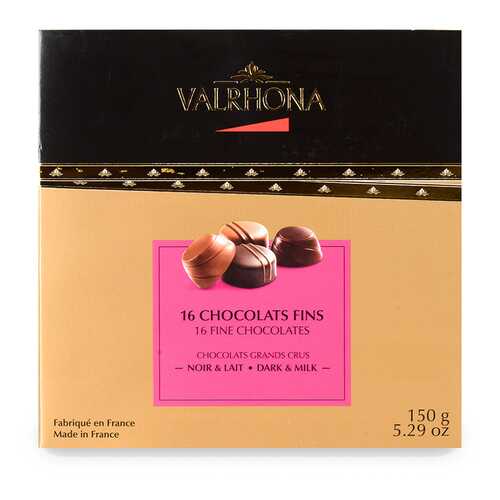 Шоколадные конфеты Valrhona Ассорти 150г Франция в Глобус