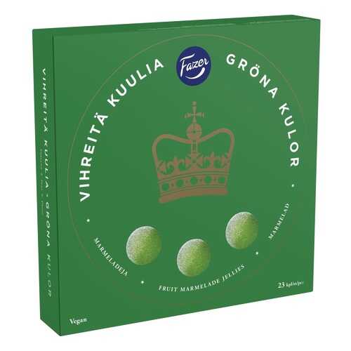 Мармелад Fazer green jellies 500 г в Глобус