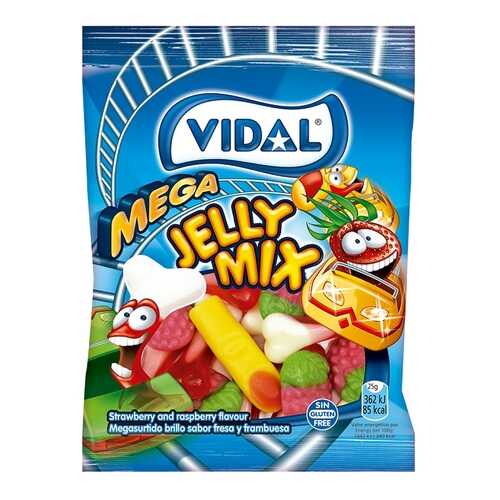 Мармелад VIDAL Мега микс 100г в Глобус