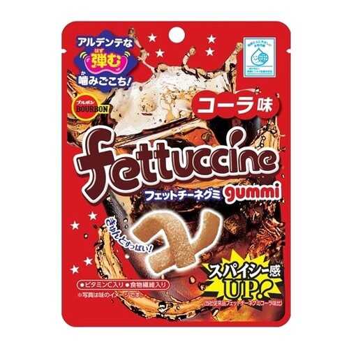 Мармелад жевательный Bourbon Fettuccine Gummi со вкусом колы 50 г в Глобус