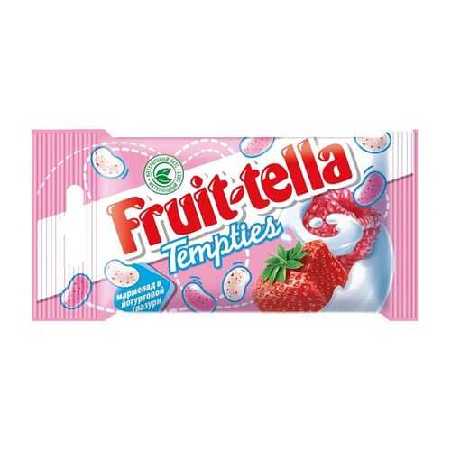Мармелад жевательный Fruit-tella tempties в йогуртовой глазури 35 г в Глобус