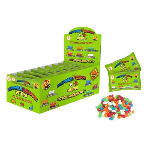 Настольная игра Мармеладские игры, в пакете, 2 серия, 50 гр. Zed Candy в Глобус