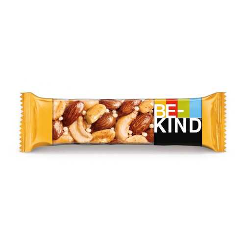 Ореховый батончик BE-KIND с медом и морской солью 40 г в Глобус