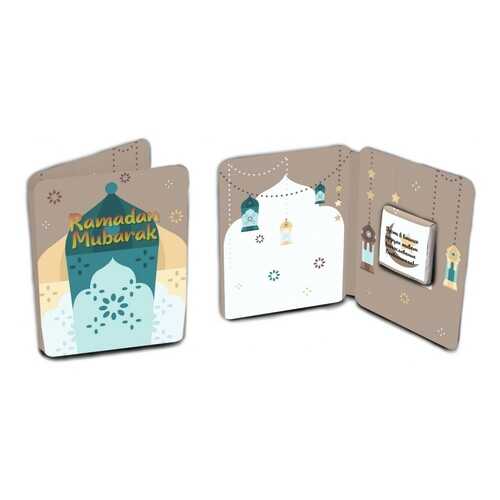 Шоколад Chokocat Ramadan Mubarak, молочный, мини-открытка, 5 гр в Глобус